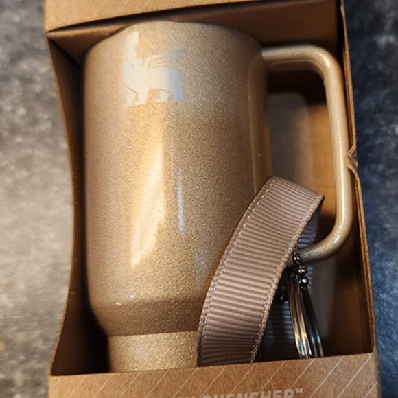 Stanley Mini Quencher Ornament Keychain Bag Charm NIB - Picture 2 of 4